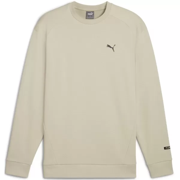  Pánska mikina PUMA RAD/CAL CREW DK 68161868 PÚŠTNY PRACH 