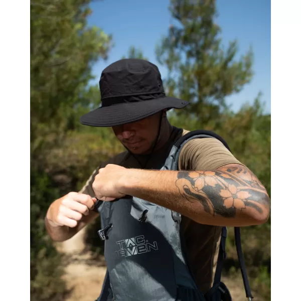  Klobúk PENTAGON ROO SAFARI BUSH HAT K13061 HNEDÁ ŠEDÁ 