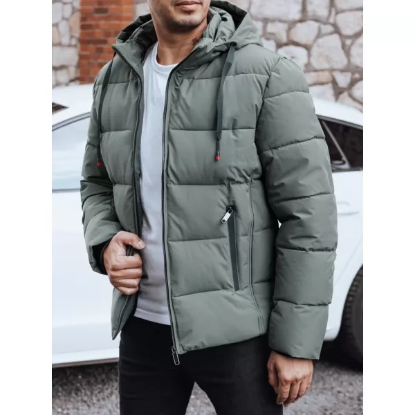  Pánska bunda DSTREET TX5061 TMAVO ŠEDÁ 