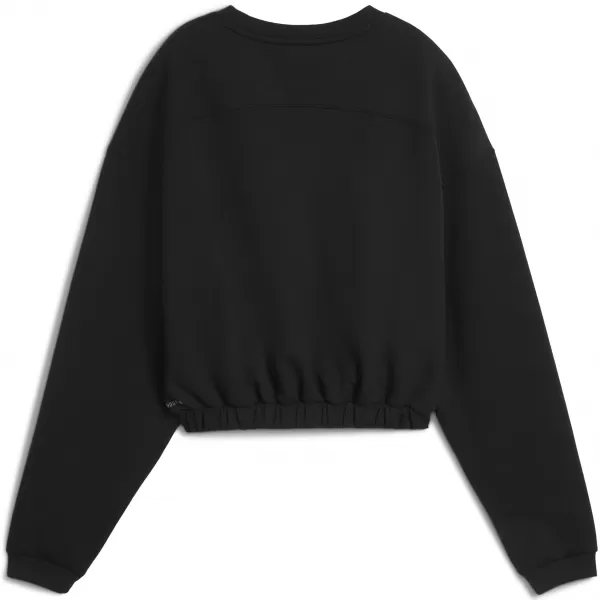  Dámska mikina PUMA W CLOUDSPUN CREW 52746101 PUMA BLACK 