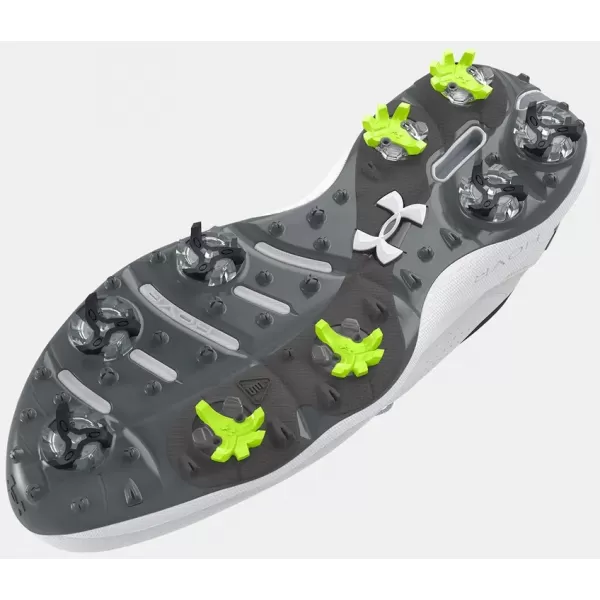  Pánske topánky UNDER ARMOUR UA DRIVE PRO WIDE 3026919-100 BIELA 