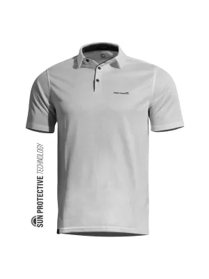Pánske tričko s golierom PENTAGON VANQUISH POLO SHIRT K09048 BIELA