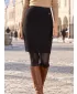 Dámska sukňa ALTISPORT GRETA ČIERNA