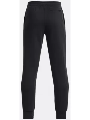 Chlapčenské tepláky UNDER ARMOUR UA RIVAL FLEECE JOGGERS 1379787-001 ČIERNA
