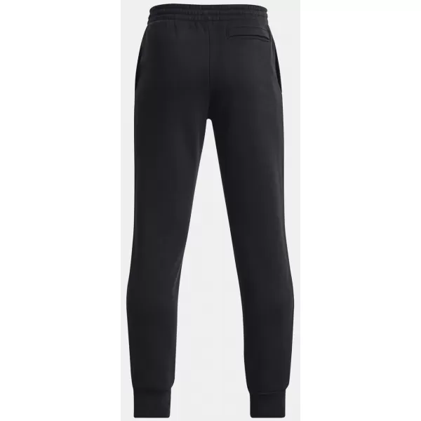  Chlapčenské tepláky UNDER ARMOUR UA RIVAL FLEECE JOGGERS 1379787-001 ČIERNA 
