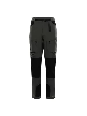 Pánske softshell nohavice ALPINE PRO AKAN 2 PETROLEJ