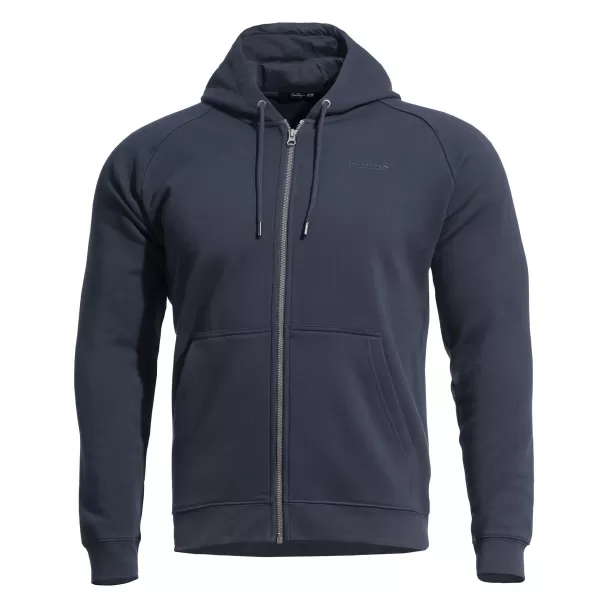  Mikina PENTAGON GRIFFIN HOOD SWEATER K09039 POLNOČNÁ MODRÁ 