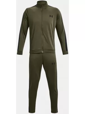 Pánska súprava UNDER ARMOUR UA KNIT TRACK SUIT 1357139-390 ZELENÁ