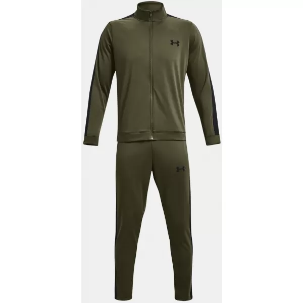  Pánska súprava UNDER ARMOUR UA KNIT TRACK SUIT 1357139-390 ZELENÁ 