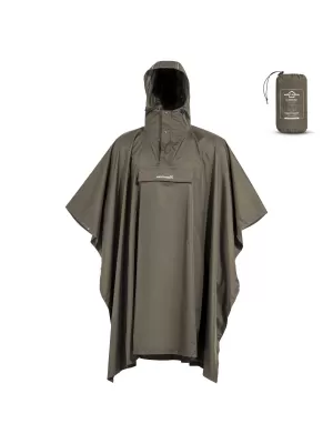 Bunda PENTAGON CLOUDBURST PACKABLE RAIN PONCHO K07018 HNEDÁ ŠEDÁ