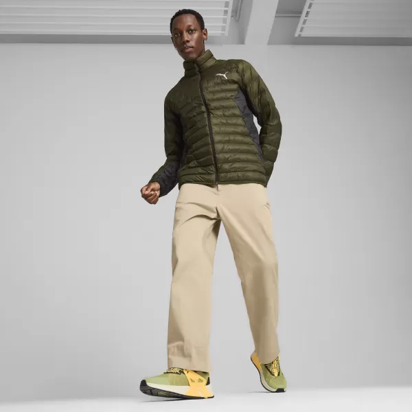  Sako PUMA PACKLITE JACKET 84935670 TMAVÁ OLIVA 