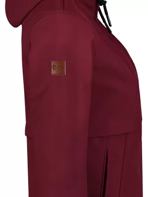 Dámsky softshellový kabát NORDBLANC NBWSL8276 BORDOVÁ