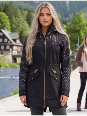 Dámska bunda softshell ALTISPORT GEMEE ČIERNY