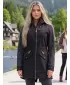 Dámska bunda softshell ALTISPORT GEMEE ČIERNY