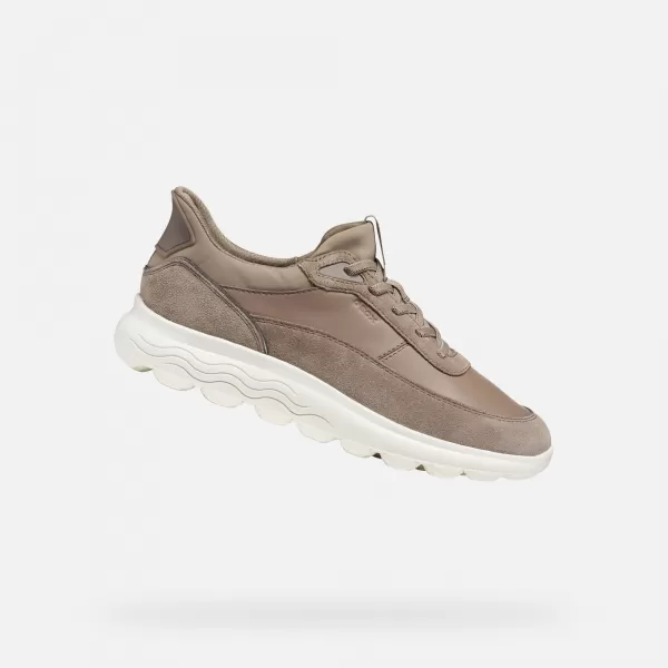  Dámske tenisky GEOX SPHERICA PLUS G009590 BÉŽOVÁ 