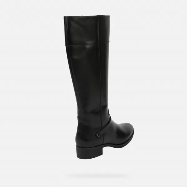  Dámske čižmy GEOX FELICITY G009619 ČIERNA 