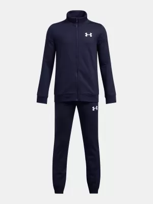 Súprava pre chlapcov UNDER ARMOUR UA RIVAL KNIT TRACK SUIT MODRÁ