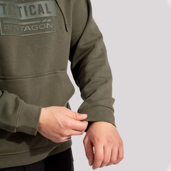  Mikina PENTAGON PHAETON HOOD SWEATER K09021-DT 83 SKOKAN ZELENÝ 
