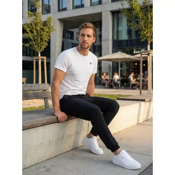  Pánske nohavice ALTISPORT ATS JOGGER CLASSIC - FIT ČIERNA 