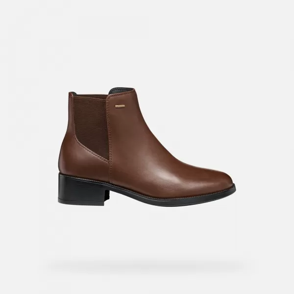  Dámske topánky GEOX CAMEXIA NP ABX G009579 HNEDÁ 