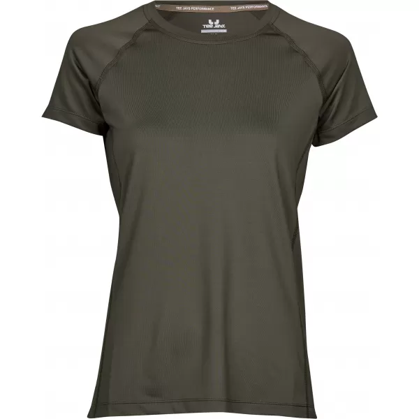  Dámske tričko TEE JAYS | TJ 7021 DEEP GREEN 