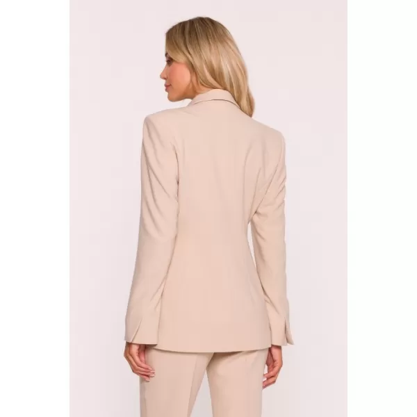  Dámska bunda STYLOVE S417 BÉŽOVÁ 
