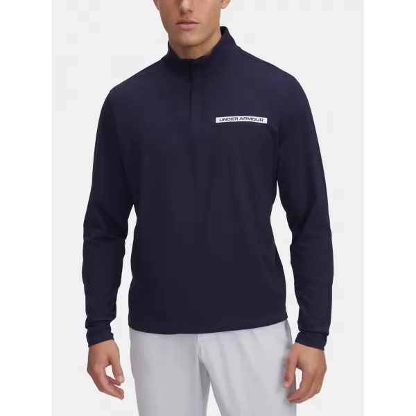  Pánska mikina UNDER ARMOUR UA T2G 1/4 ZIP 1389878-410 MODRÁ 