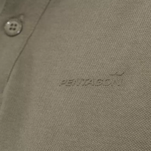  Pánske tričko s golierom PENTAGON MOTH PIQUET POLO SHIRT K09047 POLNOČNÁ MODRÁ 