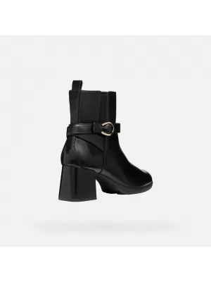 Dámske členkové čižmy GEOX WALK PLEASURE 55 G004564 ČIERNA