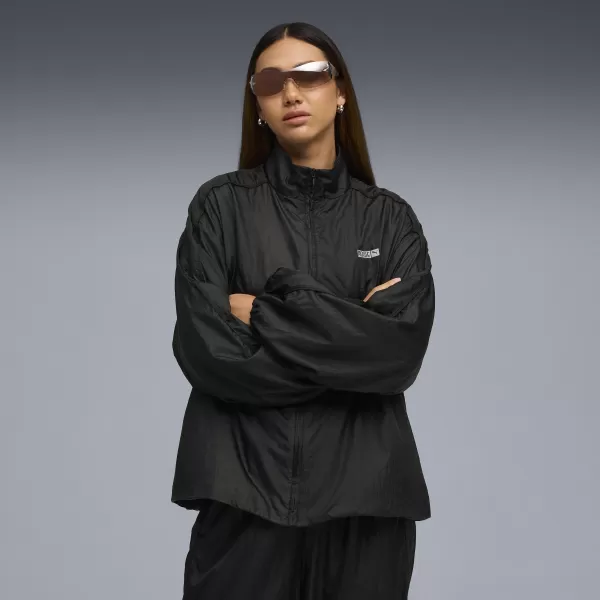  Dámska bunda PUMA X ROSÉ T7 TRACK JACKET 63379301 PUMA BLACK 