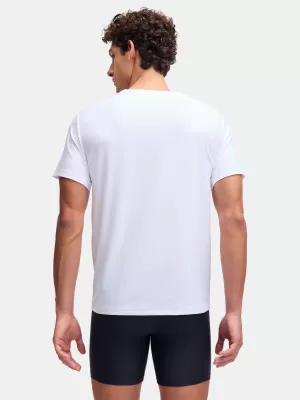Pánske tričko UNDER ARMOUR M UA PERF TECH MESH CREW NECK-2PK 6007625-100 BIELA
