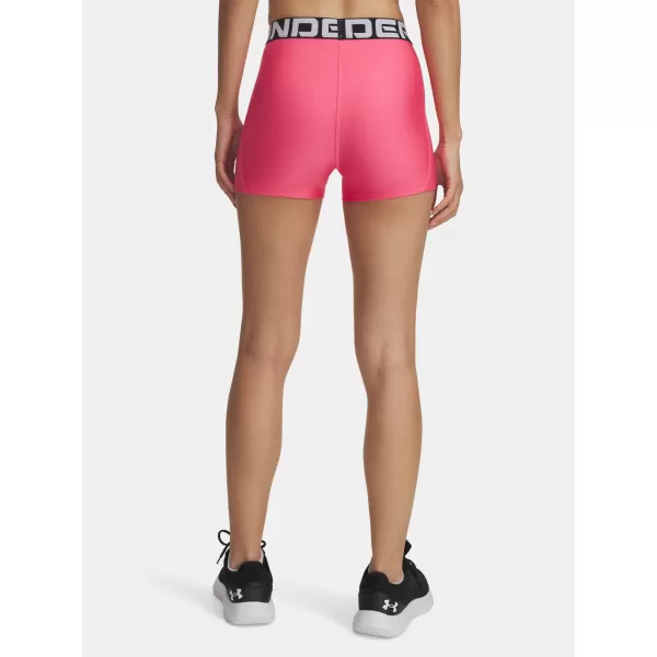  Dámske šortky UNDER ARMOUR UA HG SHORTY 1383629-672 RUŽOVÁ 