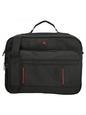 Taška ENRICO BENETTI Cornell 15,6" Reporter Bag Black ČIERNA