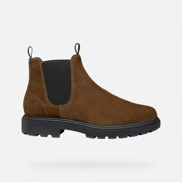  Pánske topánky GEOX SPHERICA EC7 G011183 HNEDÁ 