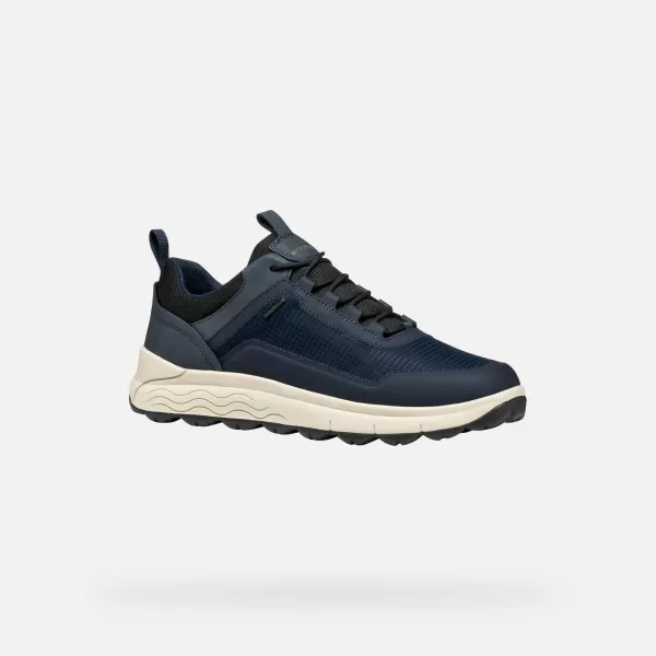  Pánske tenisky GEOX SPHERICA 4X4 B ABX G011287 TMAVO MODRÁ 