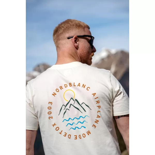  Tričko NORDBLANC RUMBLE NBSMT8160 KRÉMOVÝ 