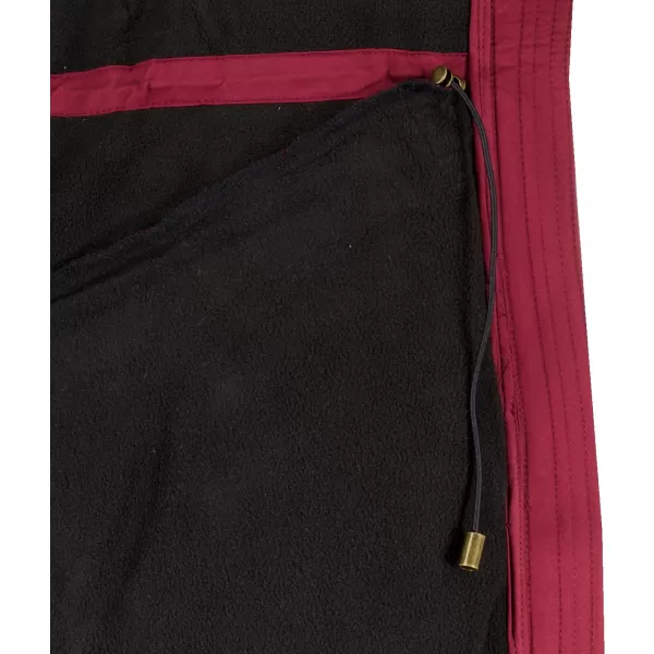  Dámska bunda softshell ALTISPORT GEMEE BURGUNDSKO 