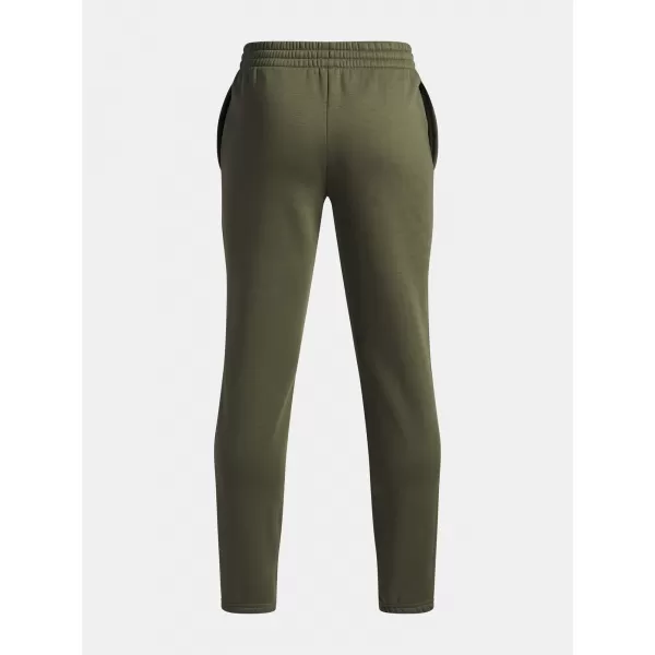  Chlapčenské tepláky UNDER ARMOUR UA RIVAL FLC CBLCK GRPHC JGR 6004995-390 ZELENÁ 