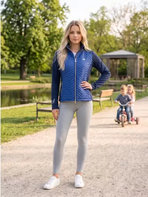 Dámska hybridná bunda ALTISPORT GAIL TMAVO MODRÁ