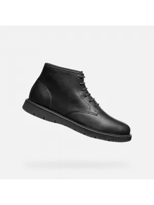 Pánske topánky GEOX POVE G011453 ČIERNA