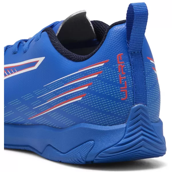  Detská obuv PUMA ULTRA 6 PLAY IT JR 10853801 ULTRA MODRÁ/BIELA/ŽIARIVÁ ČERVENÁ 