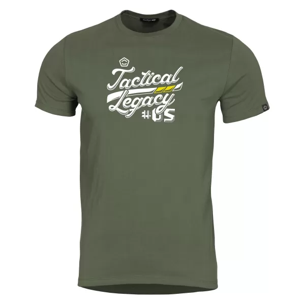  tričko PENTAGON AGERON TACTICAL LEGACY K09012 OLIVOVO ZELENÁ 
