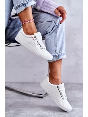 Dámske tenisky BIG STAR KK274005 BIELA ​​Big Star Shoes