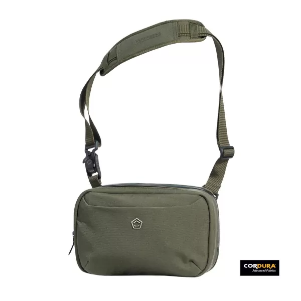  Bývanie PENTAGON CONSUL SLING POUCH K16115 HNEDÁ ŠEDÁ 