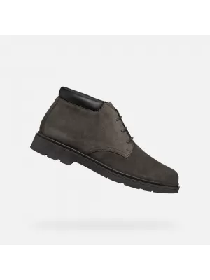 Pánske topánky GEOX SPHERICA EC1 G006529 TMAVOŠEDÁ