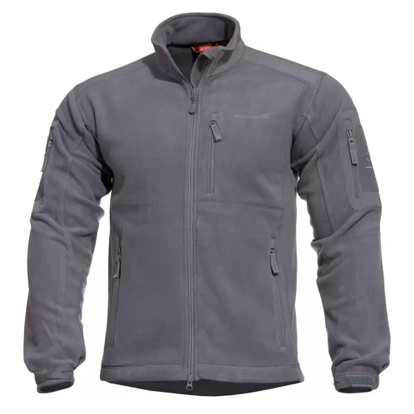  Fleecová mikina PENTAGON PERSEUS 2.0 FLEECE JACKET K08025 VLK/SIVÁ 