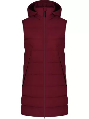 Zimná vesta NORDBLANC HOWL NBWJL8269 BURGUNDSKO