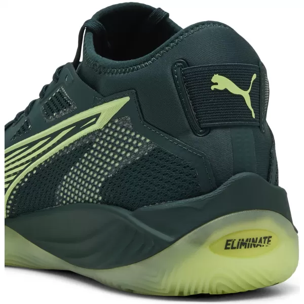  Pánske topánky PUMA ELIMINATE NITRO SQD 4 10843801 ZELENÁ/ŠUMIVÁ/BIELA/STRIEBORNÁ 