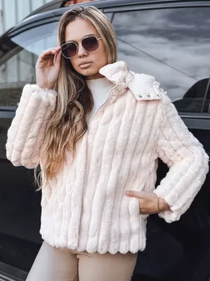Dámska bunda DSTREET TY5277 RUŽOVÁ