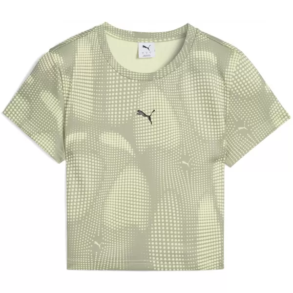  Dámske tričko PUMA DARE TO AOP BABY TEE 63214582 LUX ARMÁDA 